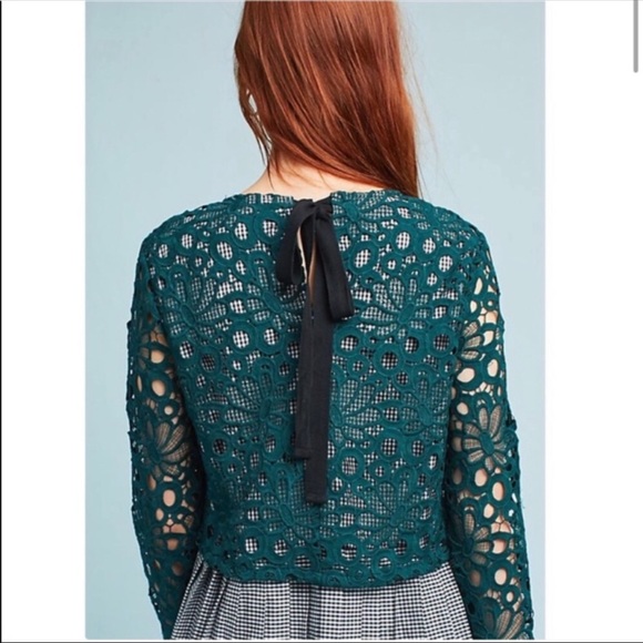 Anthropologie maeve Gabriella Gingham top S - Picture 4 of 9